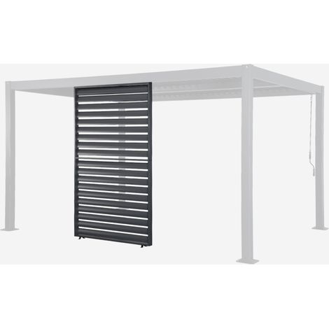 Persiana 1.3m in alluminio per pergola bioclimatica