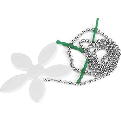 Hair Catcher Drain de Douche, Forme de Fleur Pratique Drain de Douche Évier Remover Filtre à Cheveux Chaîne Crochet pour Salle de Bains, Cuisine (1/4)