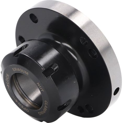 Spannzangenfutter aus Kohlenstoffstahl, hohe Härte, oxidationsbeständig, 3,9 Zoll, für CNC-Fräsmaschine (1/5)