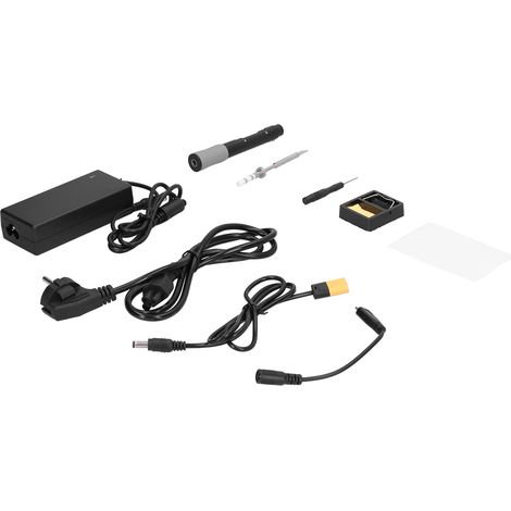Kit de soudage, fer à souder portable, outil, accessoires de réparation électronique, prise UE 100-240 V (1/5)