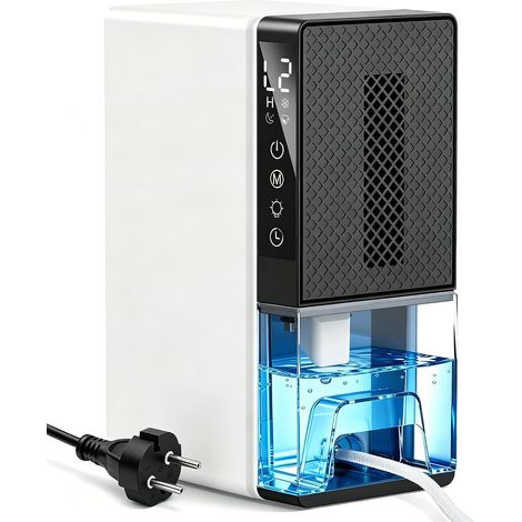 Deshumidificateur d’Air Electrique 2,3L 64W Absorbeur Humidité 500ML/Jour (1/5)