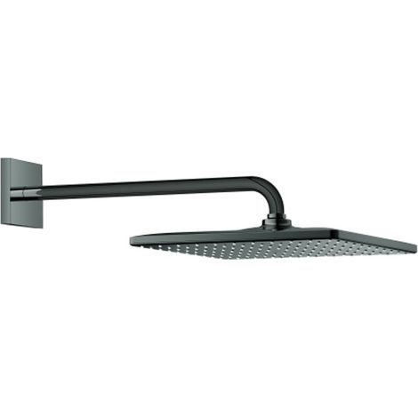 Grohe Rainshower Mono 310 Cube Ducha mural con brazo 422 mm, 1 chorro Anthracite, 26564A00