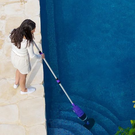 Maytronics Dolphin – Aspirateur de piscine rechargeable – Nettoyage puissant – Autonomie 60 min – Filtration 120 microns – Pour piscines profondes et peu profondes