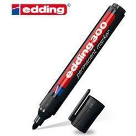 Edding e- 300 Marqueur indélébile à pointe ogive 1,5 à 3 mm Noir