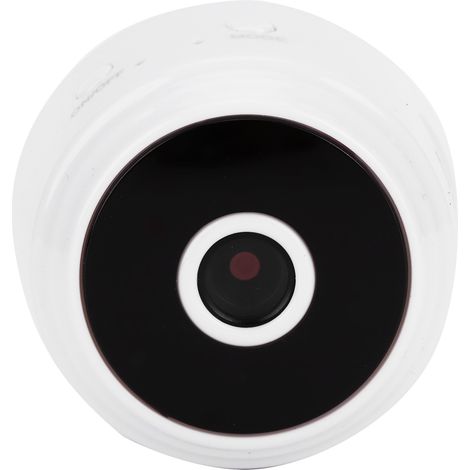 Mini-WLAN-Kamera mit App-Fernüberwachung, A9 IR-Nachtsicht, 1080p, kabellose Kamera für Heimüberwachung, Weiß (1/5)