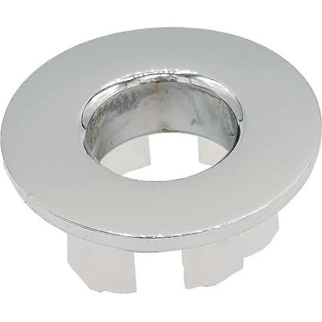Accessoires pour trop-plein de lavabo en laiton chromé (1/5)