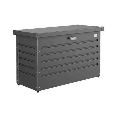 Baule da esterno 100 grigio scuro metallizzato