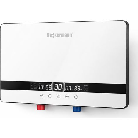 Calentador de agua eléctrico instantáneo Heckermann SL-A9-85 de 8,5 kW