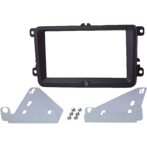 Kit 2Din compatible avec Seat Skoda VW - noir brillant