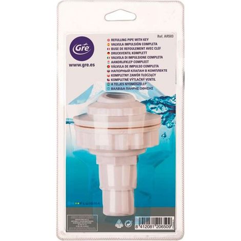 Bocchetta di mandata per piscina fuori terra Gre (1/2)