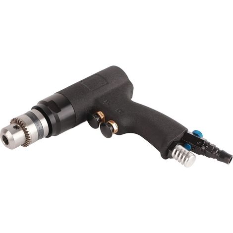 Perceuse pneumatique industrielle en alliage, rotation horaire/antihoraire, 3/8 po (1,5 à 10 mm), 1500 tr/min (1/5)