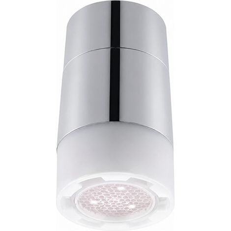 Mousseur aérateur Led femelle 22x100 et mâle 24x100 HONEYCOMB, 7.5L/min.