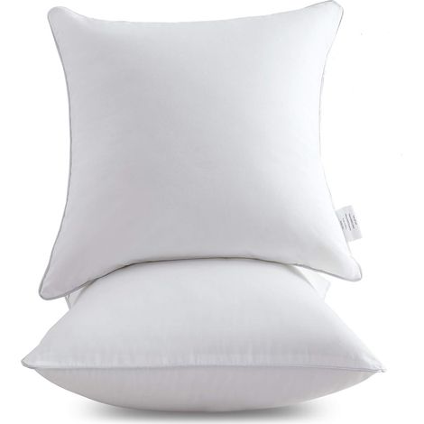 Garnitures de coussin 12x20, garnitures de coussin décoratives, coussins de garnissage pour canapé et lit (paquets de 2) (1/5)