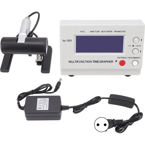 Montre mécanique machine de chronométrage étalonnage testeur outil de démagnétisation multifonction Timegrapher pour horloger AC 100-240V prise EU (1/5)