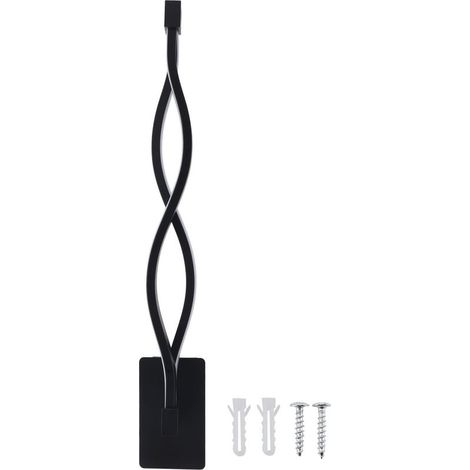 Applique murale LED moderne en spirale, éclairage pour chambre à coucher, salon, couloir, intérieur chaud, 110-265V (1/5)