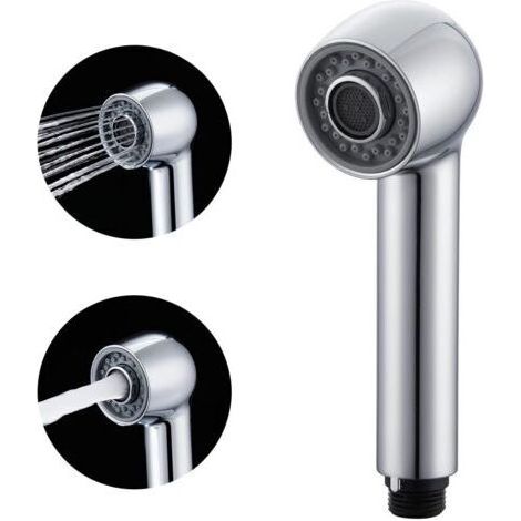 QORVA-Douchette pour évier de cuisine, 2 modes de débit d'eau, robinet de cuisine de remplacement avec aérateurs économiseurs d'eau, pommeau de douche pour robinet de cuisine (1/5)