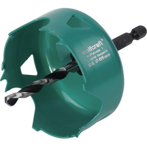 Craft Wolf68 mm sierra de corona acero carbono 30 mm corte