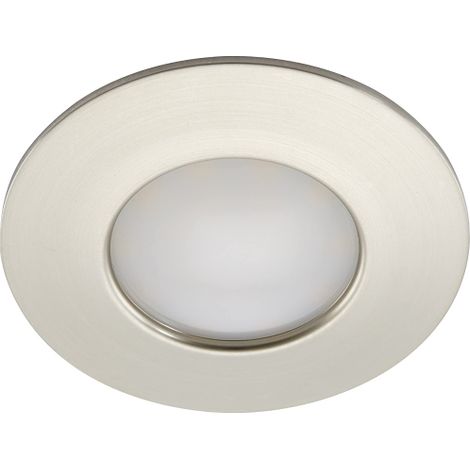 Faretti da incasso led incluso diametro 7,5cm 5W colore satinato luce calda PRISMA
