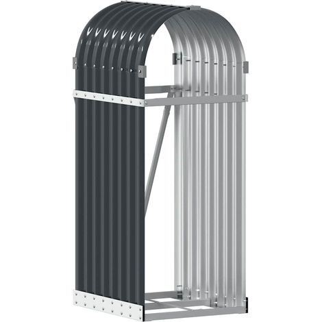 Maison Exclusive - Portalegna Antracite 40x45x100 cm Acciaio Zincato