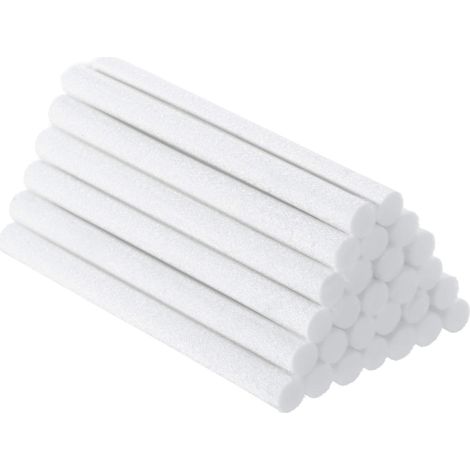 Lot de 40 bâtons de recharge en coton pour humidificateurs personnels portables alimentés par USB dans le bureau et la chambre (10,2 cm) (1/5)