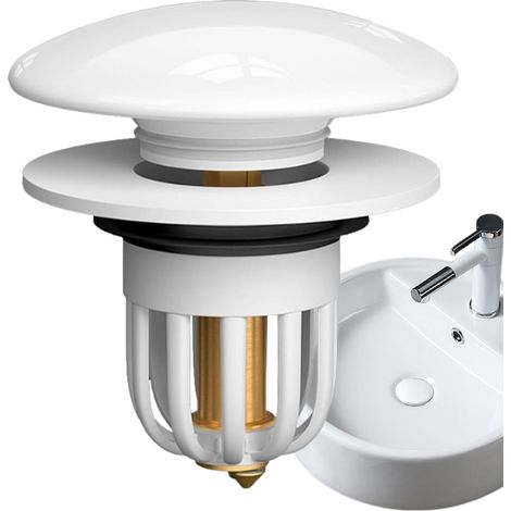 Bouchon de vidange pour lavabo grille d évacuation bouchon (1/5)