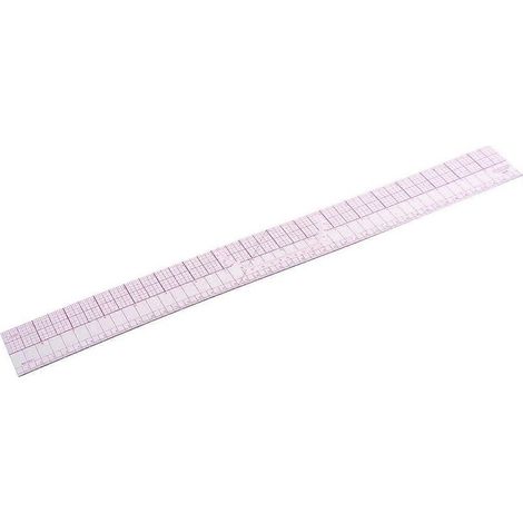 Règle de couture multifonction pour la confection de vêtements et travaux de tailleur (1/4)