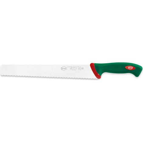 Coltello per Cioccolato Lama 30 cm Manico Antiscivolo Sanelli Premana Verde/Rosso