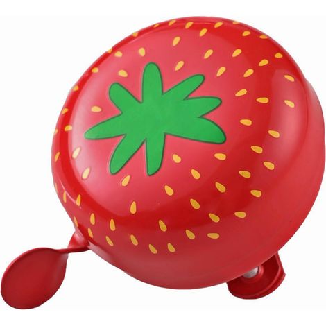 Sonnette de vélo en forme de fruits, taille ajustable et son clair, accessoire de vélo pour enfants et adultes