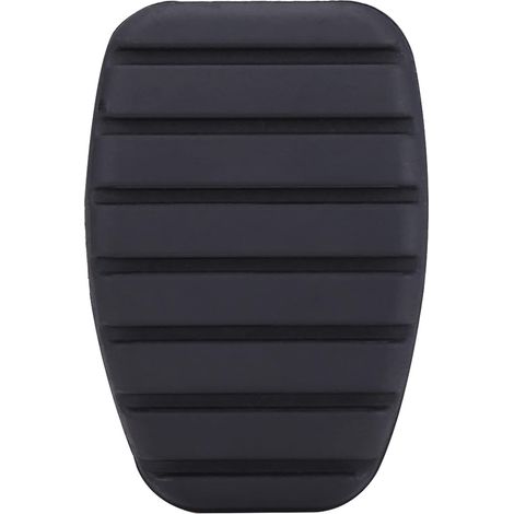 Couvre-Pédale - 1 Pièce - Caoutchouc Noir - Antidérapant - Pour Renault Clio Scenic Kangoo - Taille Standard (1/5)