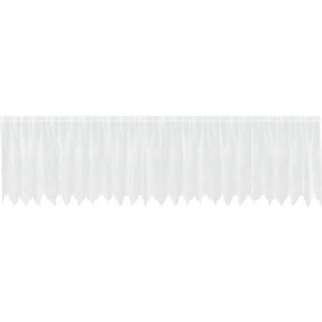 Rideaux avec des rideaux Blanc 500x100cm Polyester CFW44820 (1/5)