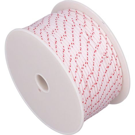 100 m Kettensägen-Startseil, 4 mm Nylonschnur für Rasenmähermotor (PE-Beutel inklusive) (1/5)