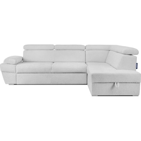 KONSIMO RATLO Ecksofa rechts, Grau (1/5)