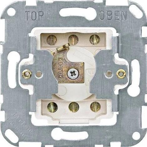 Interruptor merten 318501 aluminio bipolar multi-módulo