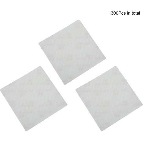 300 patins de pieds autocollants en silicone transparent antidérapant, 6 x 2 cm, pour meubles de maison (1/5)