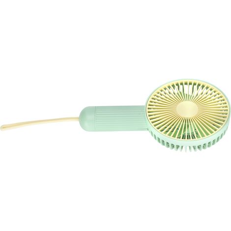 Ventilateur portable YS-2103 Mini Ventilateur à trois vitesses, idéal pour le bureau et l'extérieur (vert) (1/5)