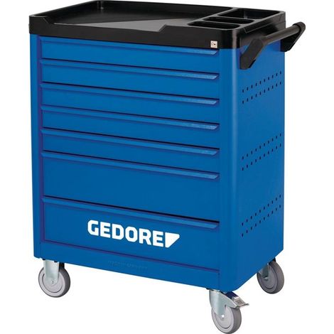 Carro de herramientas WSL-L-TS-308 workster A785xF510xH1045mm 400 kg 7 cajones, chapa de acero GEDORE (1/3)