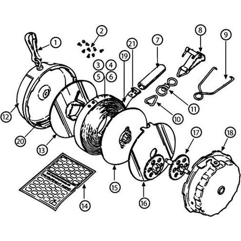 OCCHIELLO 505697207 ORIGINALE HUSQVARNA