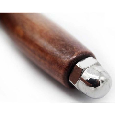 Maillet à découper en cuir Maillet à outils de bricolage en cuir avec manche en bois Une pièce (1/3)
