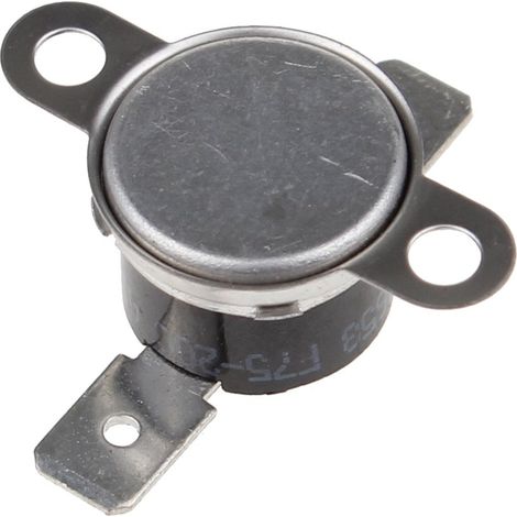 Ersatzteil - Thermothermostat 75 °C, original - - ARISTON HOTPOINT, INDESIT, SCHOLTES, WHIRLPOOL, KITCHENAID, 2I MARCHI, CANNON, CREDA