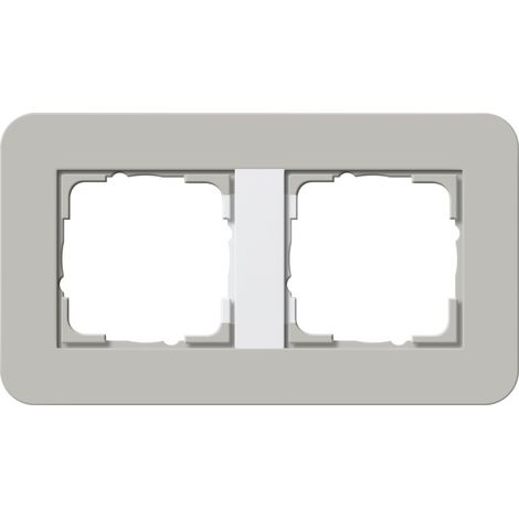 GIRA 0212412. Produktfarbe: Grau, Weiß, Markenkompatibilität: GIRA, Oberflächentyp: Glänzend (0212412)