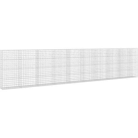 Gabion avec fil de 3,5 mm et maille de 10x10 cm 950x50x200 cm vidaXL (1/5)