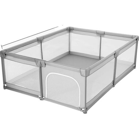 Parc pour bébé, maille respirante, comprend 50 balles océaniques, 5500sq.in. (1/2)