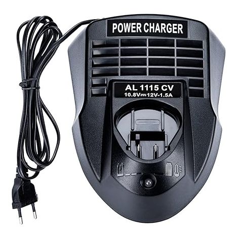 SHINING HOUSE Chargeur de batterie Li-ion AL1115CV 10.8V 12V 1,5a, alimentation pour perceuse/tournevis Bosch Li-ion BC430 BC330, 2 607 336 996 BAT411 BAT412A