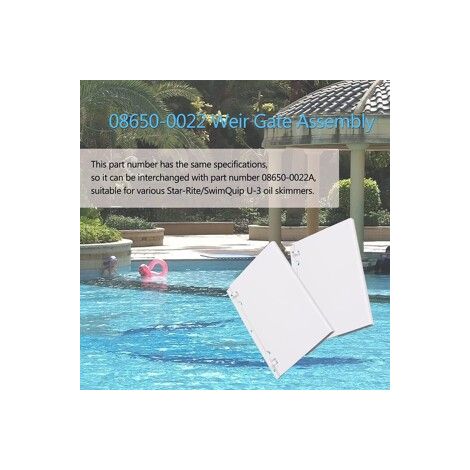 Lot de 5 déflecteurs compatibles Pentair Sta Rite U 3 – Réf 08650 0022 – Composant de skimmer (1/5)