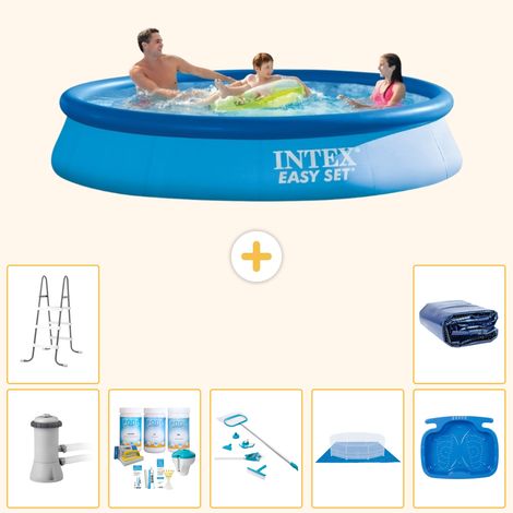 Intex Piscine Easy Set Ronde - 366x76 cm - 8-pièces S20246 (1/5)