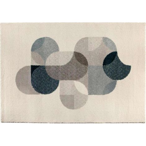 VIVARAISE - Tapis décoratif Vivaraise Aina - Paon - 160 x 230 cm (1/5)
