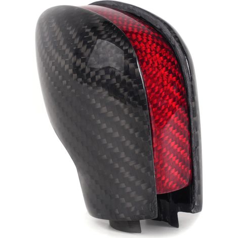 Pommeau de levier de vitesse décoratif pour Volkswagen Golf 67 R GTI Passat Jetta - noir et rouge (1/4)