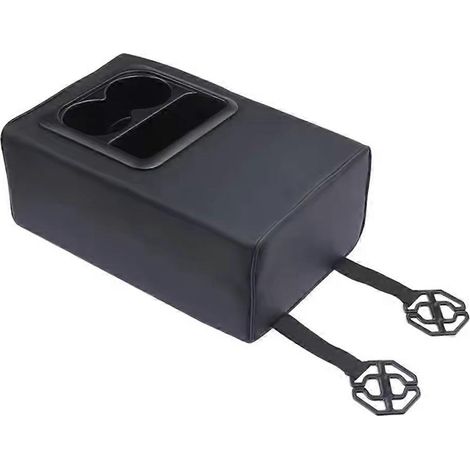 Organisateur de rangement pour accoudoir arrière de voiture avec porte-gobelets et boîte de rangement centrale pour SUV (1/5)