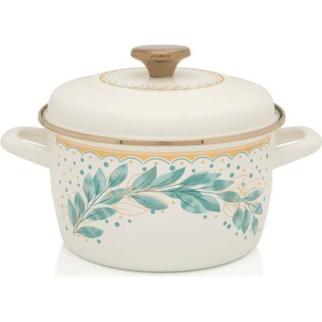 Olla esmaltada Línea Verde 20 cm 3,5 l METALAC