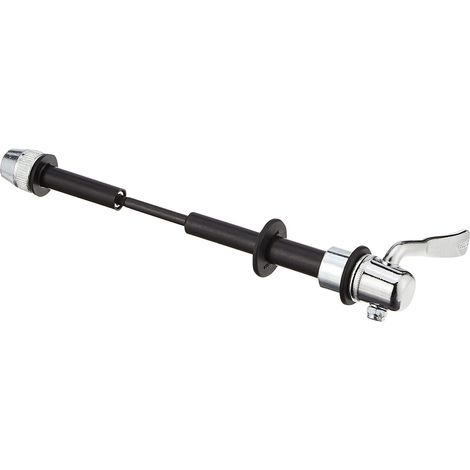 Elite 1020008 - Adattatore con distanziale perno passante trainers, Argento, ø10mm e ø12mm
